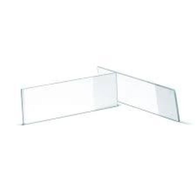 Скло предметне «Альбамед», позитивно заряджені, содово-вапняне скло 26 x76мм 50шт/коробка